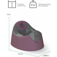 Детский горшок Amarobaby Bonny AB221104B/22 (фиолетовый)