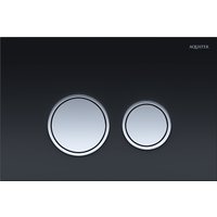 Панель смыва Aquatek KDI-0000029 (черный матовый)