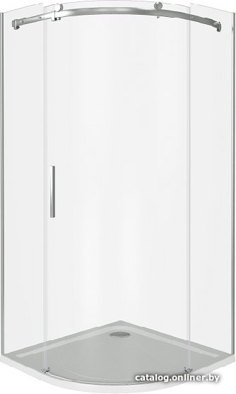 Душевой уголок Good Door Galaxy R 100x100 (прозрачное/хром)