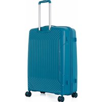 Чемодан-спиннер 4 ROADS 8001-L 75 см (петролеум)