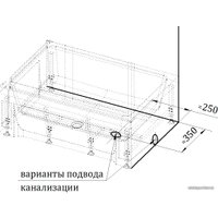 Душевой поддон Radomir 119x81 1-11-0-1-0-013