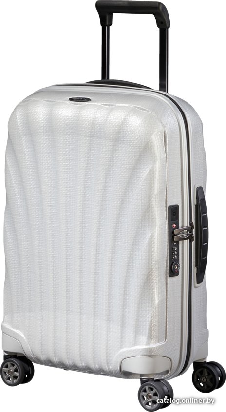 Чемодан-спиннер Samsonite C-Lite Off White 55 см (36 л)