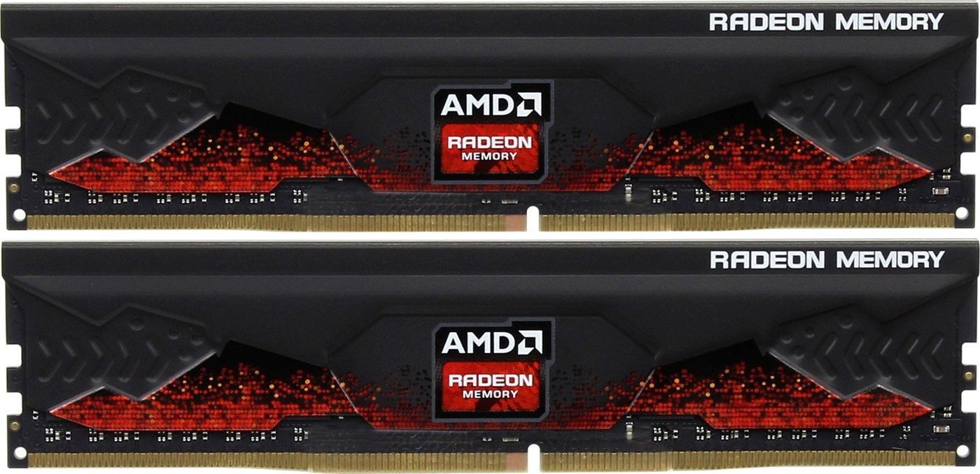 

Оперативная память AMD Radeon R9 Gamer Series 2x8GB DDR4 PC4-25600 R9S416G3206U2K