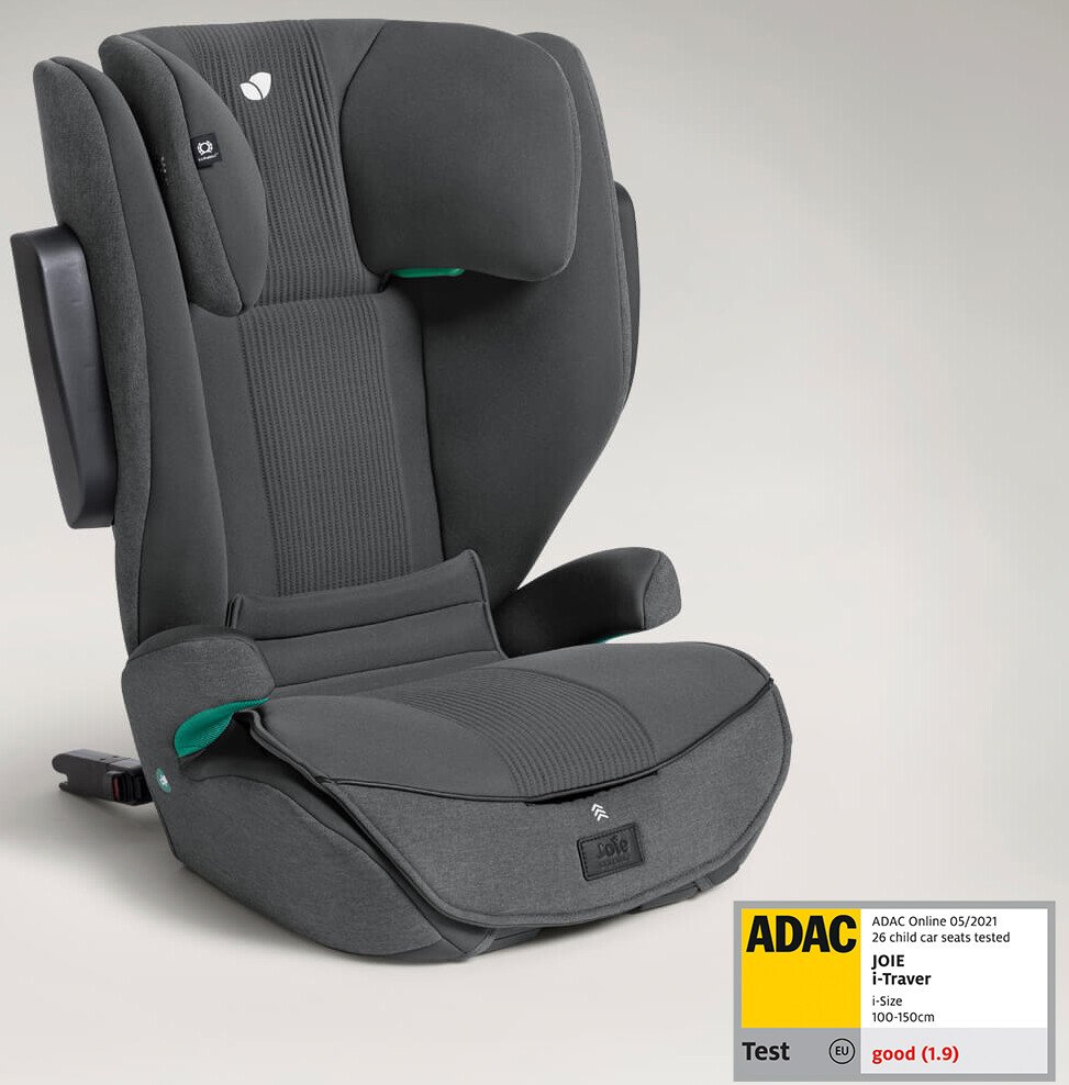 

Детское автокресло Joie I-Traver (ebony)