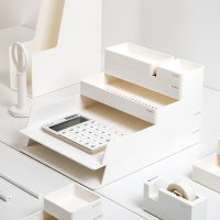 Органайзер настольный Deli Nusign NS001 (белый)