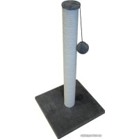 Когтеточка Cat House Столбик 75 (сизаль серый)