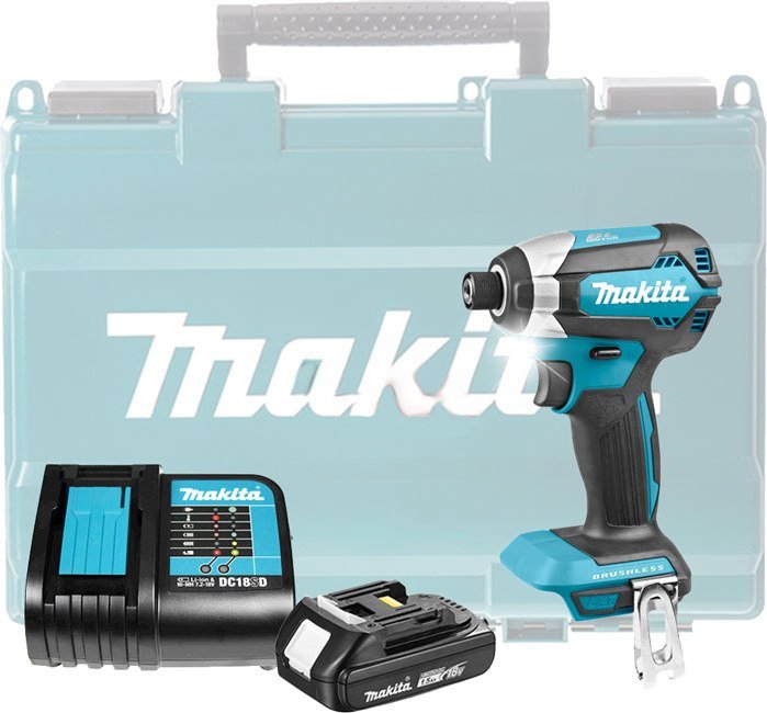 

Винтоверт Makita DTD153SY (с 1-им АКБ, кейс)