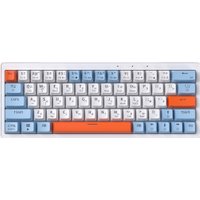 Клавиатура JEGG ZA63 Pro White Blue Orange (TNT Yellow)