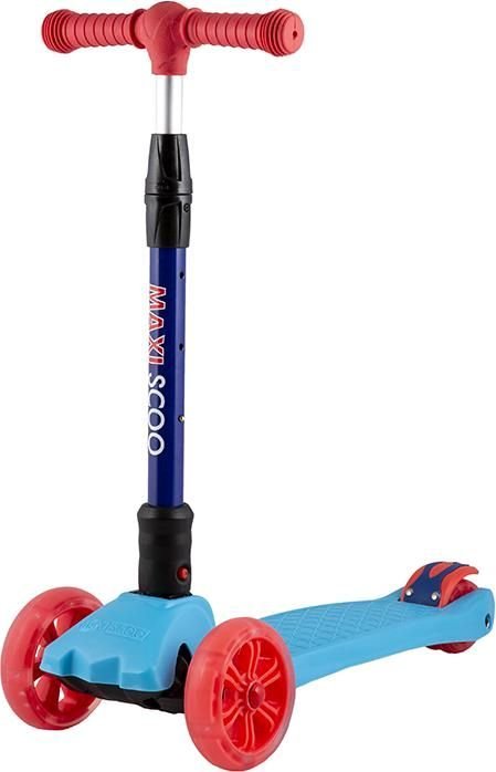 

Трехколесный самокат Maxiscoo Junior Delux MSC-J072104D (голубой)