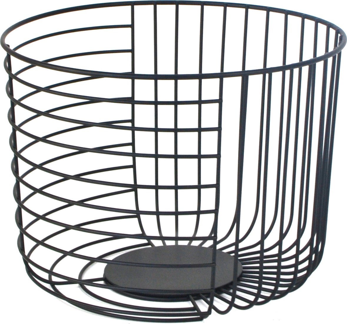 Ваза для фруктов Handy Home LB-15 BL (матовый черный)