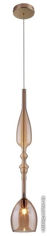 Подвесная люстра Crystal Lux Lux New SP1 C Amber