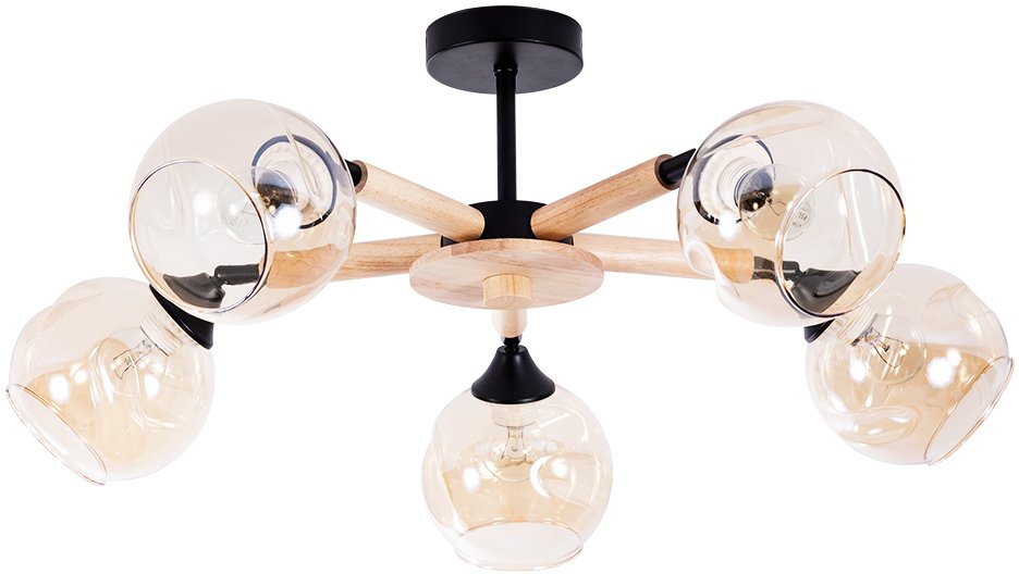 

Люстра средней высоты Arte Lamp Branson A4370PL-5BR
