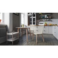 Сервировочный стол LoftyHome Cedar 263-W (белый)