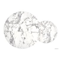 Журнальный столик Halmar Paola (белый мрамор/золотой)