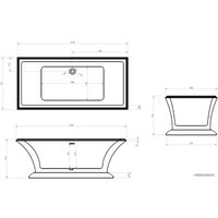 Ванна Abber 170x80 AB9238