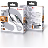 Кабель Atomic 30.392 USB Type-C - USB Type-C (1.5 м, черный)