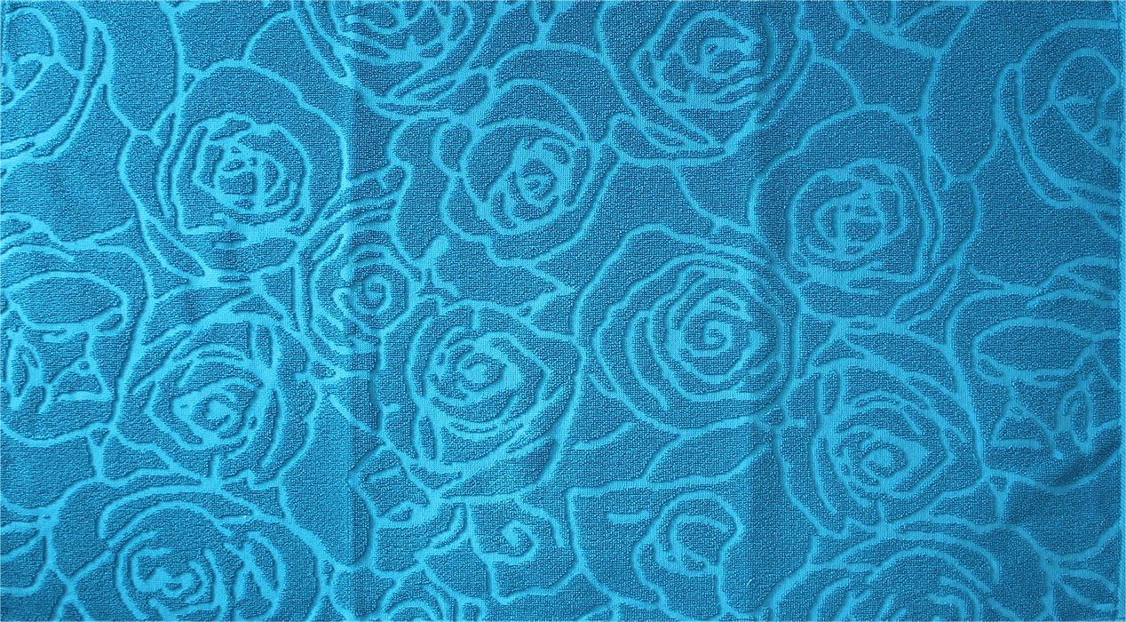 

Полотенце Privilea Роза маленькая 9с22 (50x90, бирюзовый)