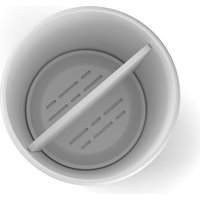 Стакан для зубной щетки и пасты Ambient Flux AFX036ABSWT (белый)