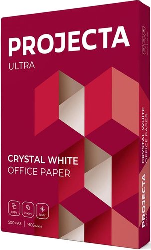 Офисная бумага Projecta A3, 80 г/м2, 500 л, класс A