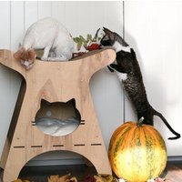 Когтеточка Чешир Викинг (коричневый)