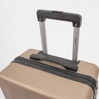 Чемодан-спиннер Grott 340-614/3-20GLD (золотой) в Барановичах