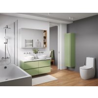 Унитаз напольный Cersanit Moduo Vortex 011 3/5 DP L EO Slim LP 69192