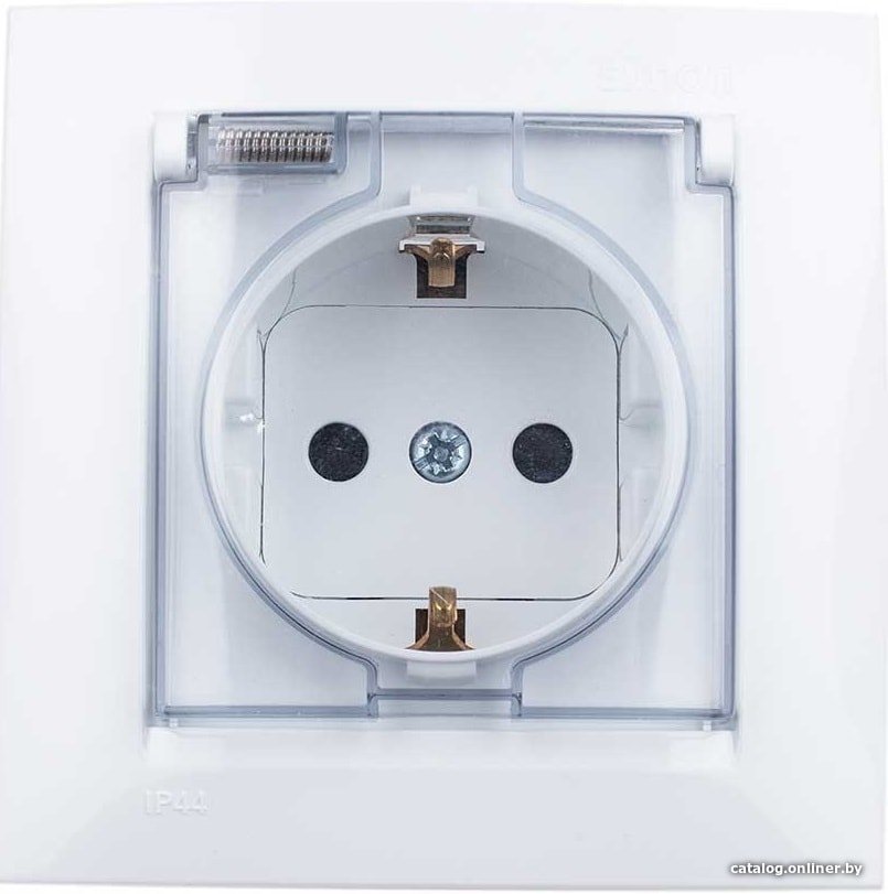 Розетка Simon 1590450-030 (белый)