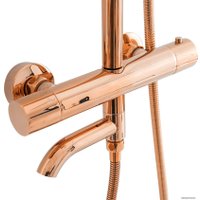 Душевая система  Rea Lungo Rose gold REA-P6606
