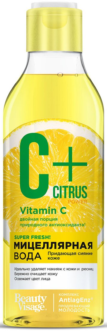 

Фитокосметик Мицеллярная вода C+Citrus Для сияния кожи 245 мл