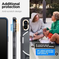 Чехол для телефона Spigen Ultra Hybrid для Nothing Phone (2) ACS06542 (затемненный/прозрачный)