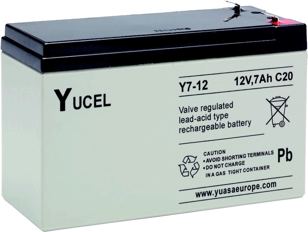 

Аккумулятор для ИБП Yucel Y7-12 (12В/7 А·ч)
