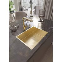 Дозатор для моющего средства Paulmark Decus D004-LG (светлое золото)