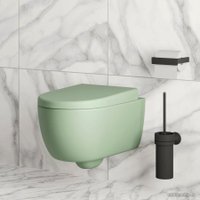 Сиденье для унитаза Ambassador Abner 102T21001 (мятный матовый)