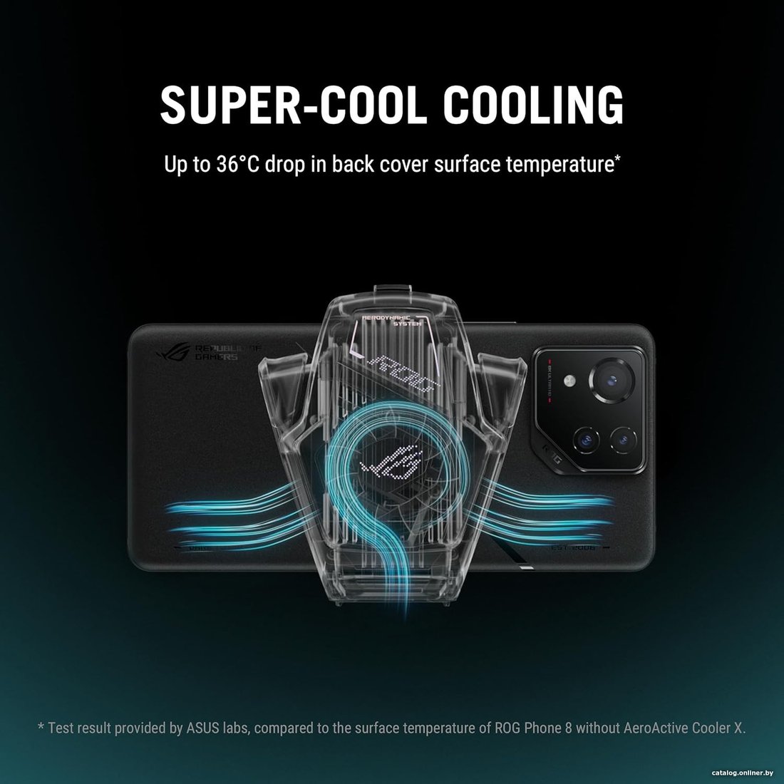 ASUS ROG AeroActive Cooler X кулер для смартфона купить в Минске