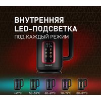 Электрический чайник Weissgauff WK 1530 Db Touch BodyCool