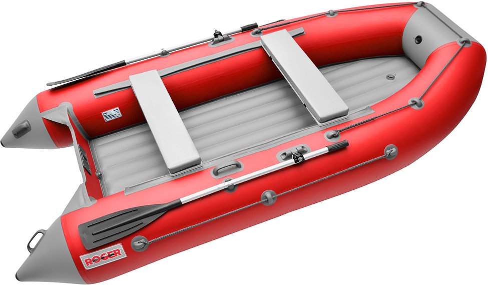 

Моторная Roger Boat Trofey 3100 (без киля, красный/серый)