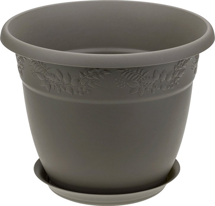 

Вазон Idea Рябина М3058 (французcкий серый)