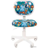 Компьютерное кресло CHAIRMAN Kids 106 (белый/зоопарк)