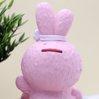Копилка для денег ILikeGift Surprised bunny 1043-1A (розовый)