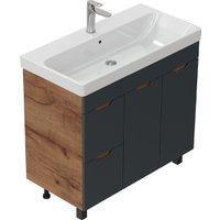 Onika Тумба с умывальником Айленд 90 109032 + Santek Адриана 90 1WH501629