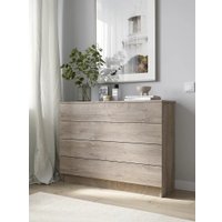 Комод Горизонт Нео 1050 4 ящика (дуб эндгрейн)