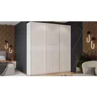 Шкаф-купе Трия Оскар Хилтон Т2 2100 271112 (ручка белая/белый снег/белый матовый)