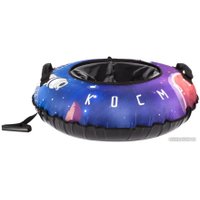 Тюбинг Snowstorm BZ-100 Space W112882 (100см, фиолетовый/черный)