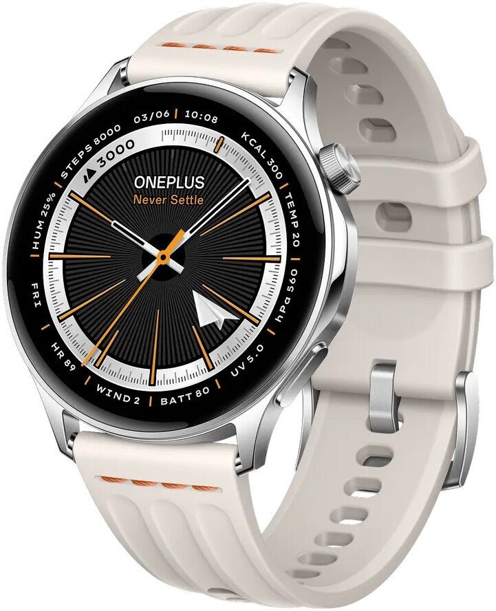 Умные часы OnePlus Watch Lite (серебристый)