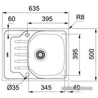 Кухонная мойка Franke OLN 611-63