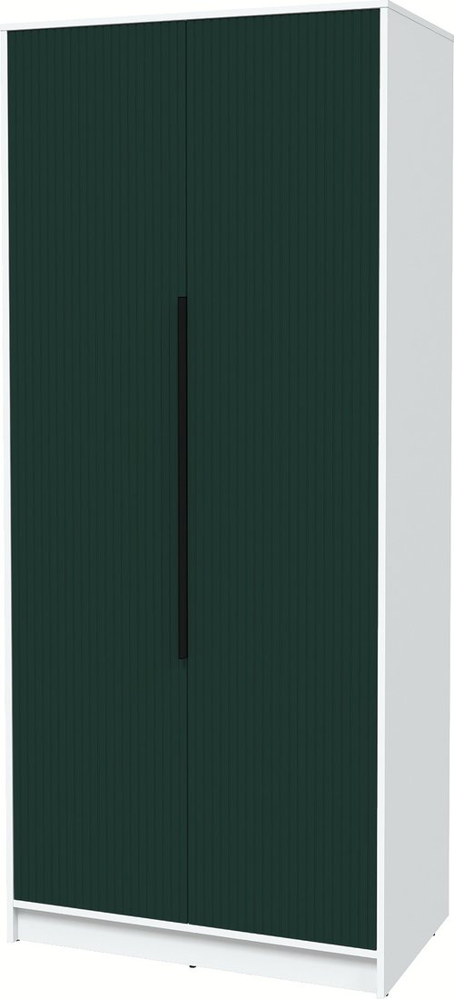 

Шкаф распашной Интерлиния Концепт Лайн КТ-Ш2 (белый платинум/изумруд)