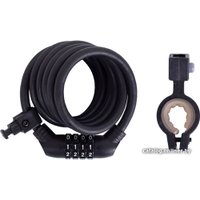 Тросовый велосипедный замок Green Cycle GCL-А600 10х150 (черный)