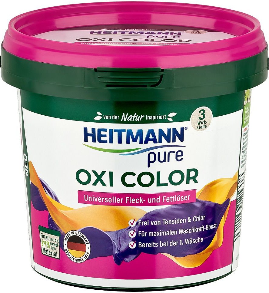 

Пятновыводитель Heitmann Oxi Color Универсальный (500 г)