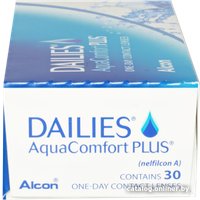 Контактные линзы Alcon Dailies AquaComfort Plus -9.5 дптр 8.7 мм