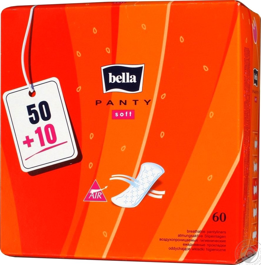 

Прокладки ежедневные Bella Panty Soft (60 шт)